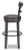 Ashley Caitbrook Gray Bar Height Bar Stool