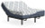 Ashley 12 Inch Chime Elite 2.0 White Blue Full Mattress