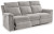 Ashley Barnsana Ash Power Reclining Sofa