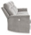 Ashley Barnsana Gravel Power Reclining Sofa 3320287C