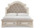 Ashley Realyn Two-tone King Upholstered Bed