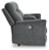 Ashley Barnsana Gravel Power Reclining Loveseat with Console