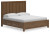 Ashley Cabalynn Light Brown California King Panel Bed with Storage