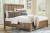 Ashley Cabalynn Light Brown California King Panel Bed with Storage