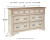 Ashley Realyn Two-tone 7 Drawer Dresser