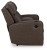 Ashley Lavenhorne Pebble Reclining Loveseat with Console