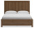 Ashley Cabalynn Light Brown King Panel Bed with Storage