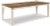 Ashley Realyn Chipped White Rectangular Dining Extension Table