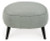 Ashley Hollyann Gray Oversized Accent Ottoman