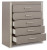 Ashley Surancha Gray Chest of Drawers