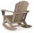 Ashley Sundown Treasure White Outdoor Rocking Chair