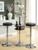 Coaster Ramses ADJUSTABLE BAR STOOL Black