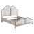 Coaster Evangeline 4piece Eastern King Bedroom Set Silver Oak