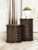 Coaster Krish SIDE TABLE Brown Farmhouse and Rustic