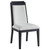 Coaster Brookmead Upholstered Dining Side Chair Ivory and Black Set of 2