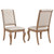 Coaster Brockway SIDE CHAIR Ivory