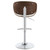 Coaster Harris ADJUSTABLE BAR STOOL Ivory