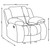 Coaster Weissman GLIDER RECLINER