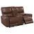 Coaster POWER LOVESEAT Brown