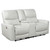 Coaster POWER LOVESEAT White