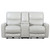 Coaster POWER LOVESEAT White