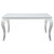 Coaster Carone DINING TABLE Silver Modern and Contemporary Metal