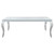 Coaster Carone DINING TABLE Silver Modern and Contemporary