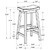 Coaster Durant BAR STOOL