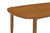 Coaster Dortch Oval Solid Wood Dining Table Walnut