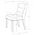 Coaster Carla Upholstered Dining Side Chair Stone Set of 2