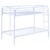 Coaster Morgan TWIN / TWIN BUNK BED White