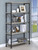 Coaster Analiese BOOKCASE Grey Farmhouse and Rustic