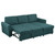 Coaster Samantha SLEEPER SECTIONAL Grey