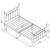 Coaster Canon TWIN BED