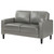 Coaster LOVESEAT Grey Upholstered