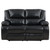 Coaster MOTION SOFA Black Metal