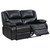 Coaster MOTION SOFA Black Metal