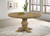 Coaster Florence Round 60inch Wood Dining Table Rustic Honey