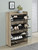 Coaster SHOE CABINET Brown Modern and Contemporary
