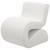 Coaster ACCENT CHAIR White Modern and Contemporary