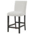 Coaster COUNTER HT DINING CHAIR White