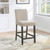 Coaster COUNTER HT DINING CHAIR White