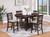 Coaster Lavon COUNTER HEIGHT DINING TABLE Brown