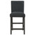 Coaster COUNTER HT DINING CHAIR Black