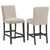 Coaster COUNTER HT DINING CHAIR Black