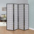 Coaster Roberto 4 PANEL ROOM DIVIDER Grey