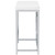 Coaster 4 PC COUNTER HEIGHT DINING SET White