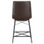 Coaster Aiken COUNTER STOOL Brown