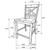 Coaster Hollis COUNTER HT DINING TABLECOUNTER HT DINING CHAIR