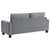 Coaster SOFA Grey Upholstered